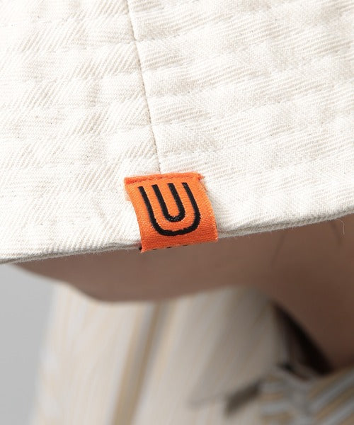 帽子 ハット 「UNIVERSAL OVERALL」UO ロゴ刺繍へリンボンHAT DS1734 メンズ レディース