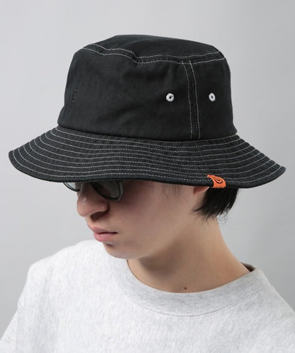 帽子 ハット 「UNIVERSAL OVERALL」UO ロゴ刺繍へリンボンHAT DS1734 メンズ レディース