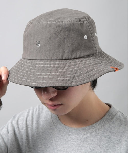 帽子 ハット 「UNIVERSAL OVERALL」UO ロゴ刺繍へリンボンHAT DS1734 メンズ レディース