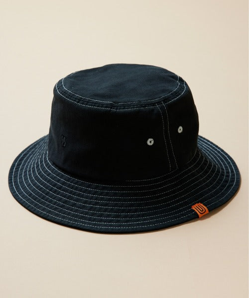 帽子 ハット 「UNIVERSAL OVERALL」UO ロゴ刺繍へリンボンHAT DS1734 メンズ レディース