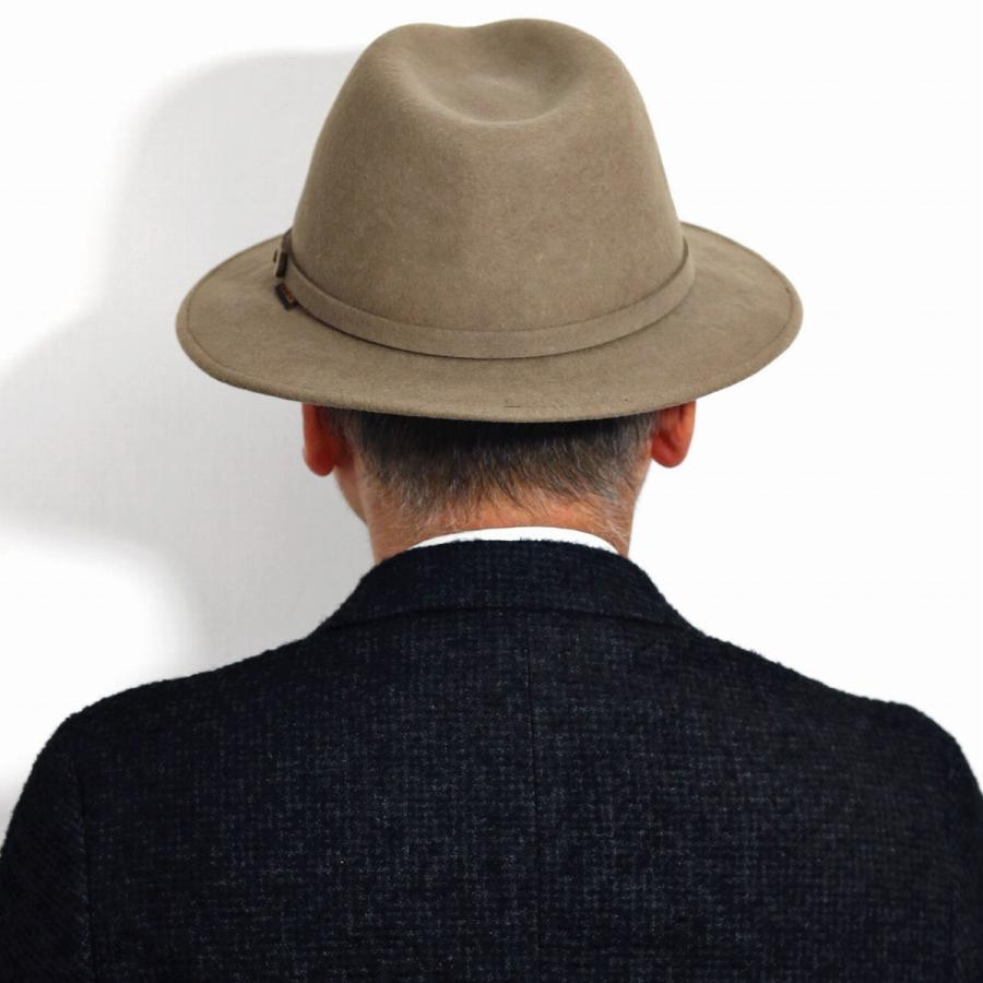 STETSON HATS メンズ ステットソン ハット 柔らかいフェルトハット ウールフェルトハット アメリカ ブランド 中折れハット 防水 ベージュ系 カーキ