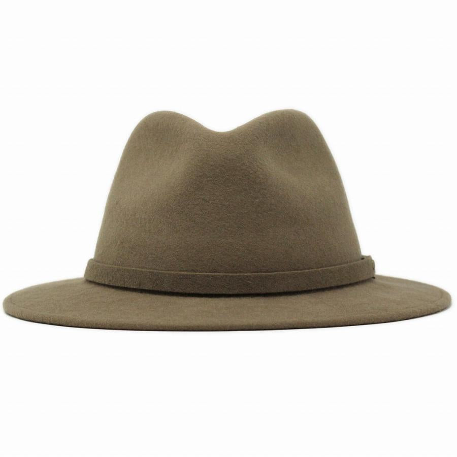 STETSON HATS メンズ ステットソン ハット 柔らかいフェルトハット ウールフェルトハット アメリカ ブランド 中折れハット 防水 ベージュ系 カーキ