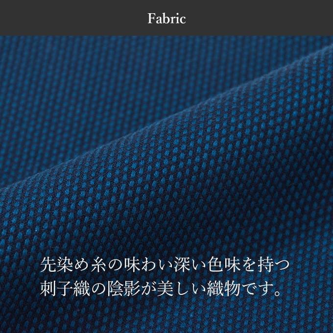 刺子織中折れ帽子（さしこおりなかおれぼうし）日本製 メンズ 作務衣用 ハット ぼうし  秋冬向き 和装帽子